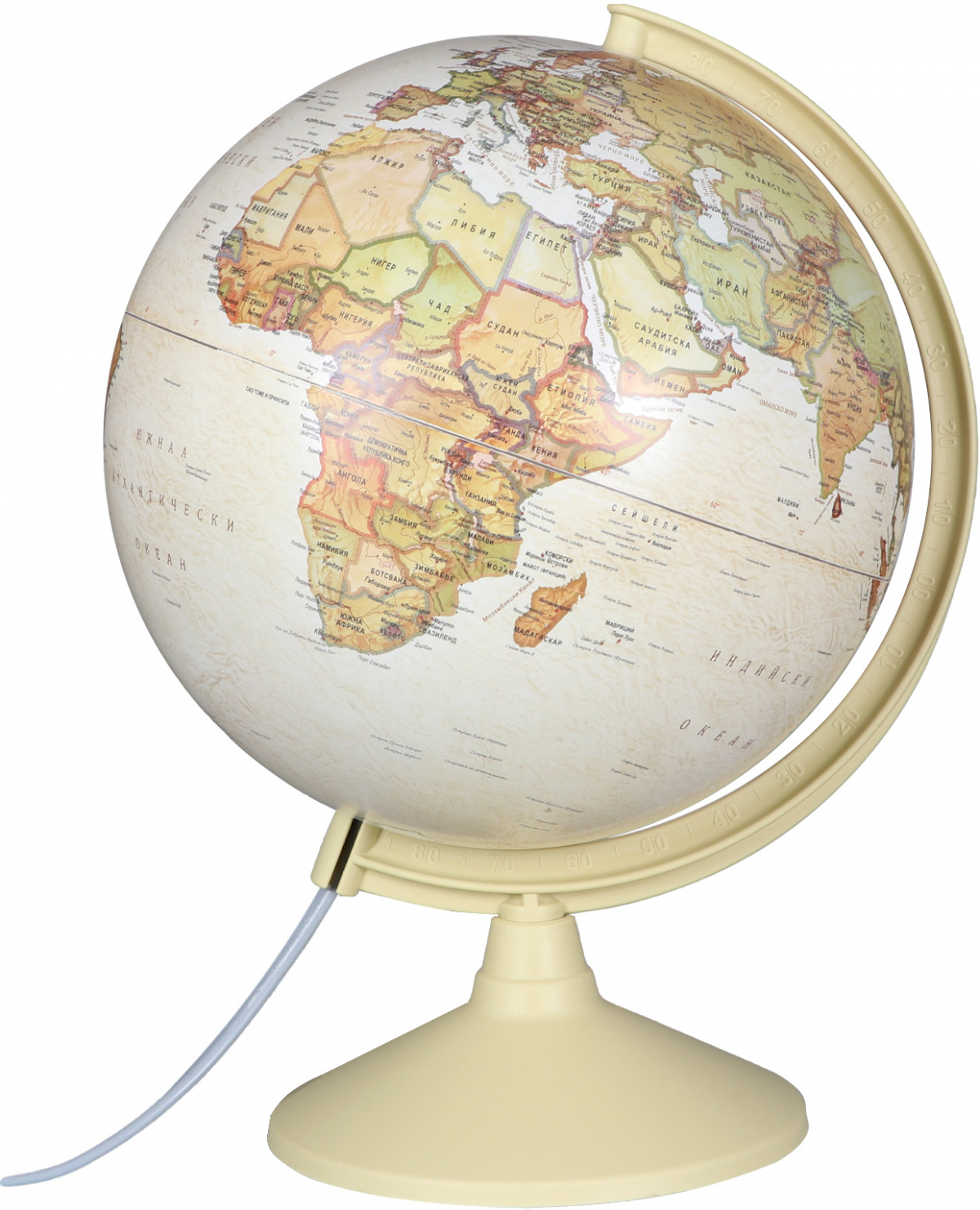 Глобус, античен, светещ, диаметър 30 cmна ниска цена с бърза доставка - BestPC.BG