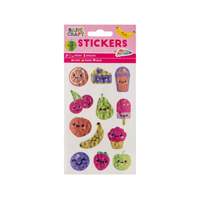 Moxy Стикери с плодове, 12 брояна ниска цена с бърза доставка - BestPC.BG