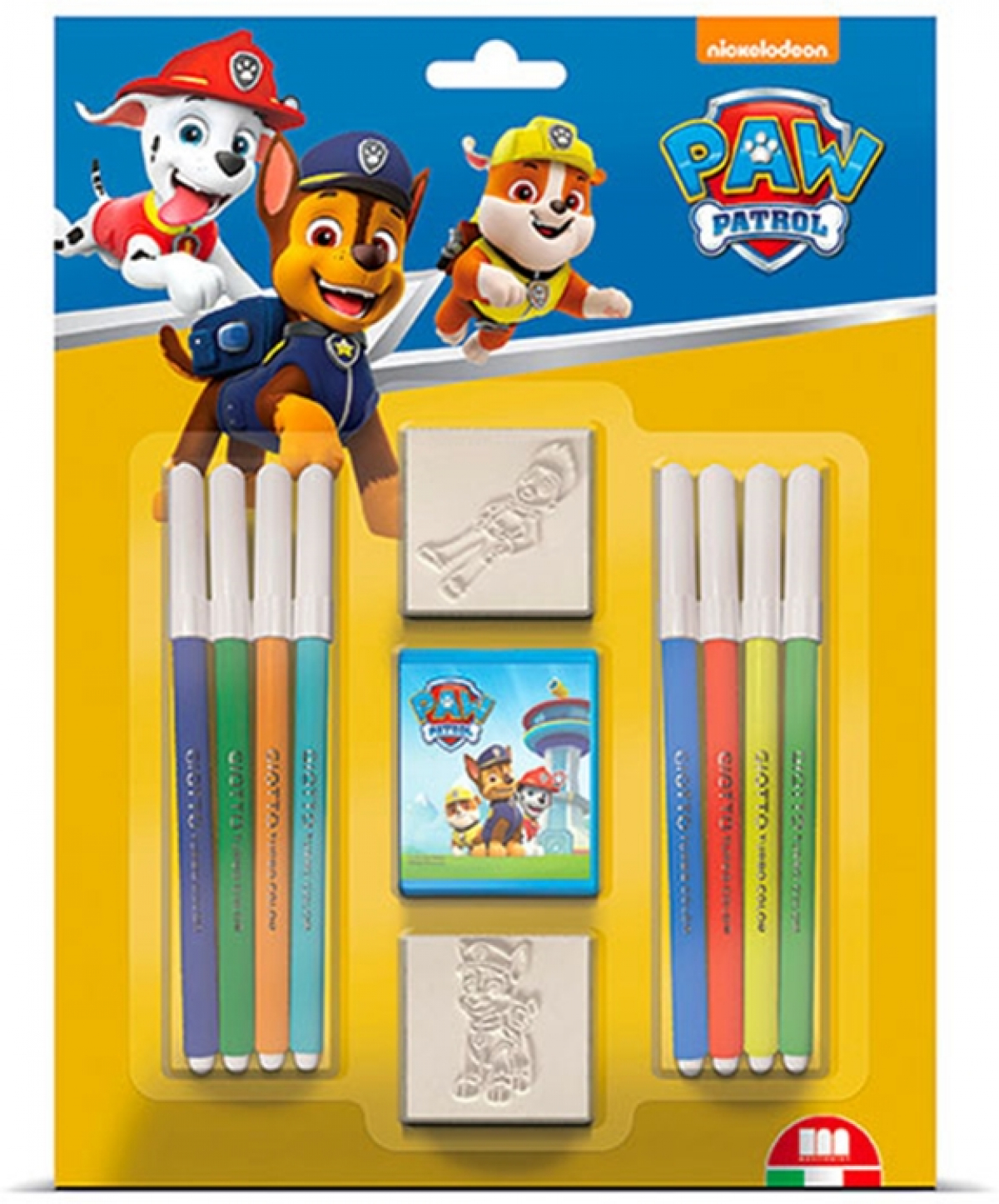 Multiprint Комплект Пес Патрул, за момче, с 2 печата и 8 флумастерана ниска цена с бърза доставка - BestPC.BG