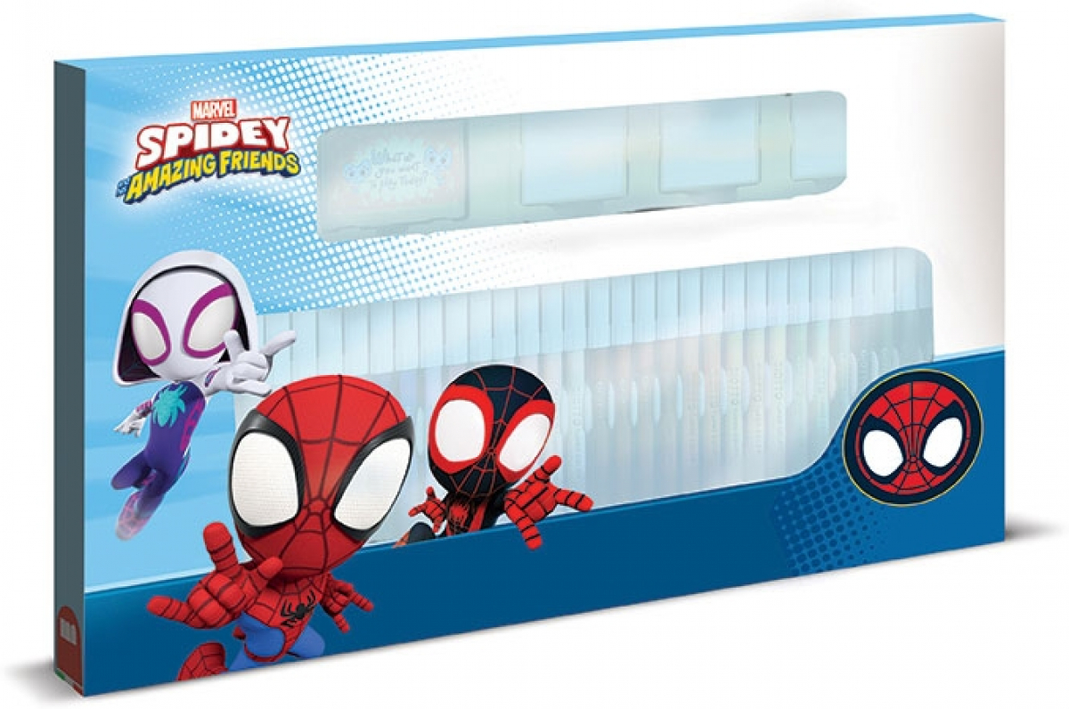 Multiprint Комплект за рисуване Spidey, с 36 флумастерана ниска цена с бърза доставка - BestPC.BG