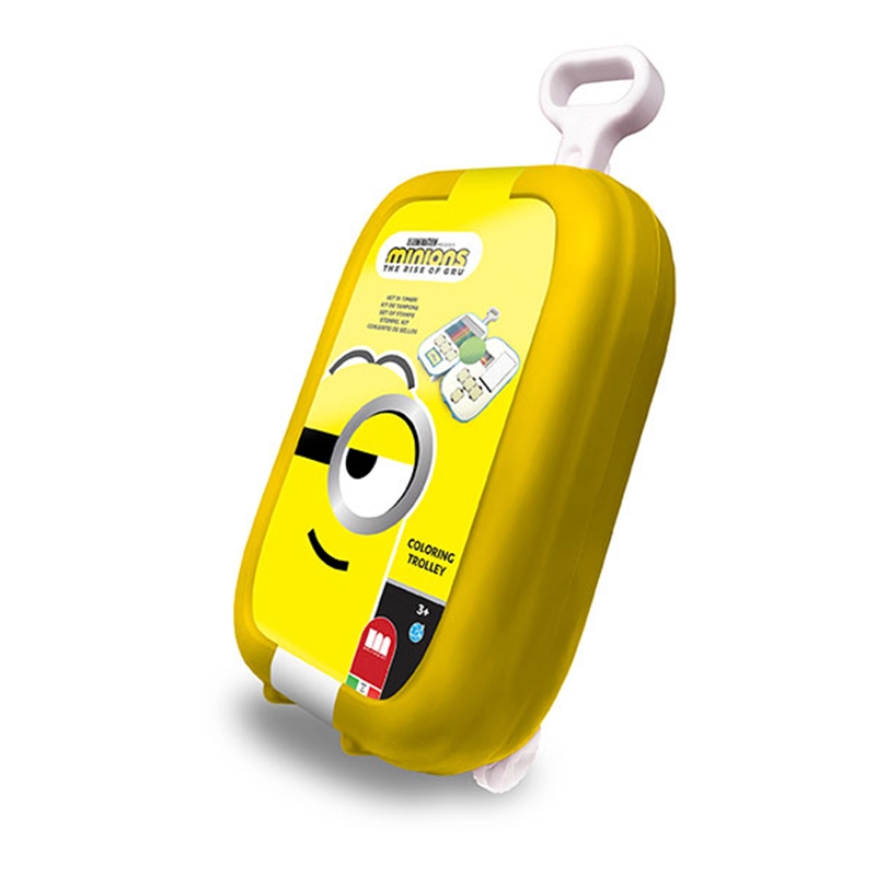 Multiprint Комплект за оцветяване Minions, в куфарче, на колела, асортина ниска цена с бърза доставка - BestPC.BG