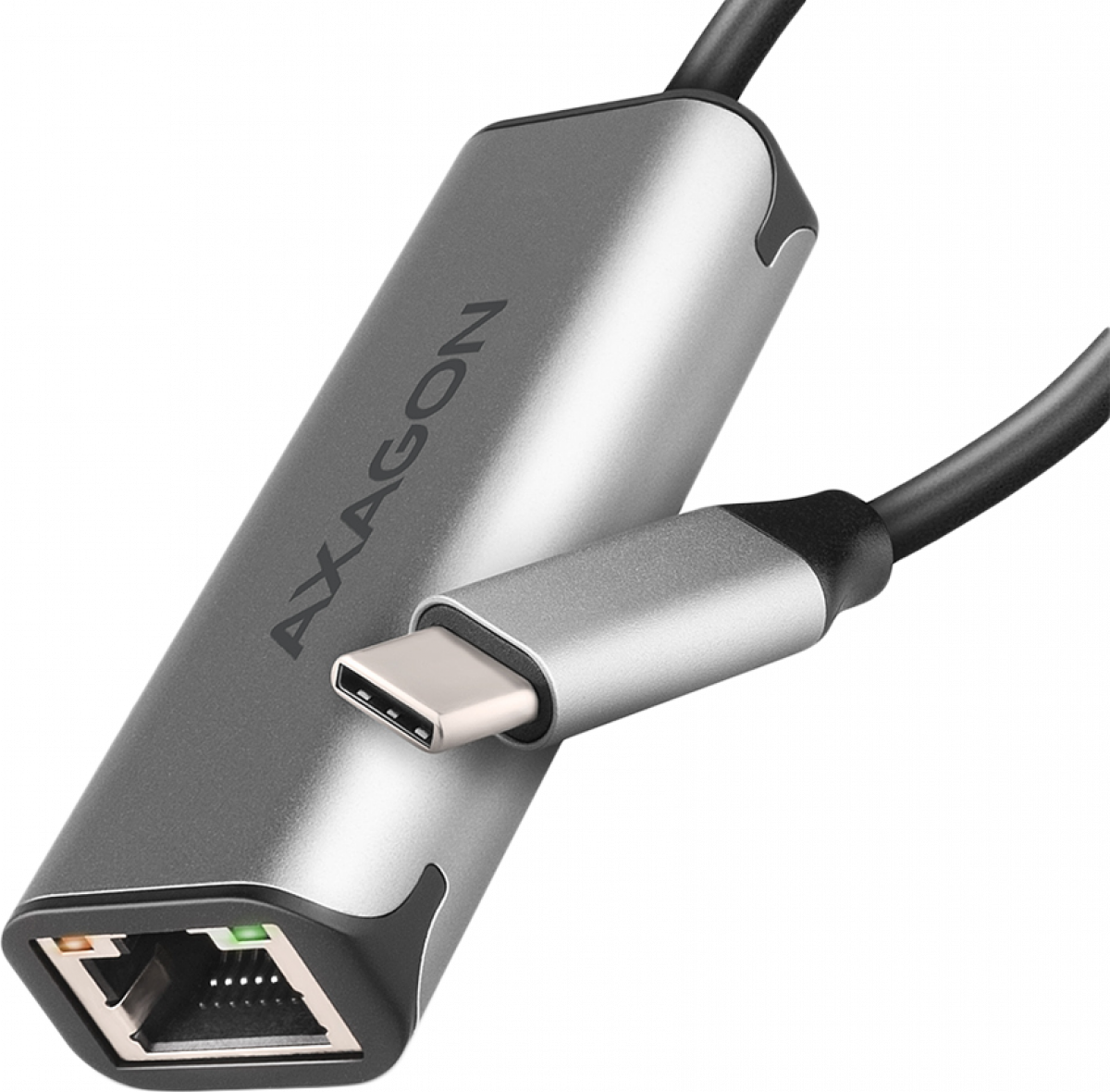Мрежова LAN карта/адаптер Axagon ADE-25RC superspeed USB-C to Gigabit Ethernet Adapterна ниска цена с бърза доставка - BestPC.BG