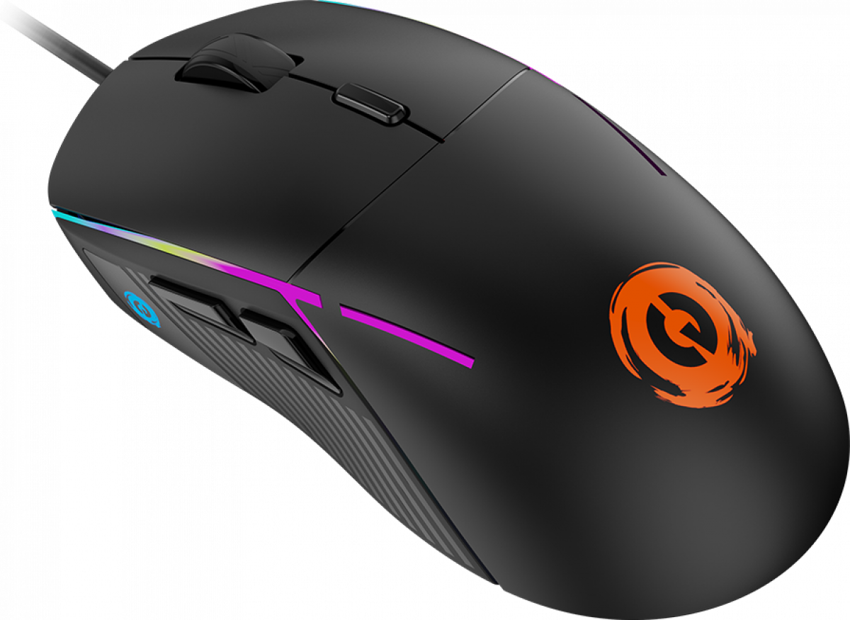 Мишка Canyon Shadder GM-321, геймърска, с кабел, 6 броя бутони, черен цвятна ниска цена с бърза доставка - BestPC.BG