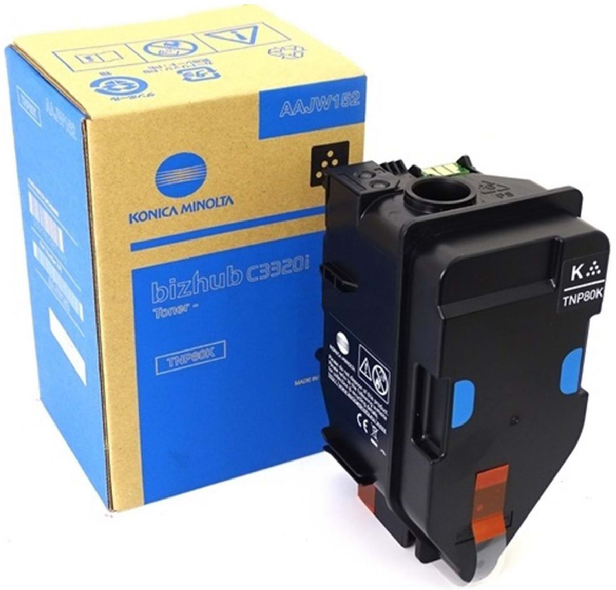 Minolta Тонер TNP80K, 13000 страници-5%, Blackна ниска цена с бърза доставка - BestPC.BG