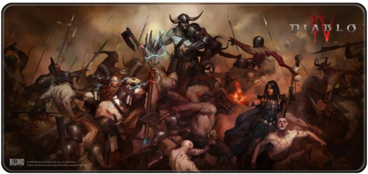 Подложка за мишка Геймърски пад Diablo IV - Heroes, XLна ниска цена с бърза доставка - BestPC.BG