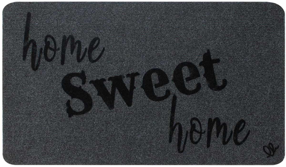 Olivo Изтривалка Zeus - Home Sweet Home, 100% полиестер, 40 х 70 cm, сивана ниска цена с бърза доставка - BestPC.BG