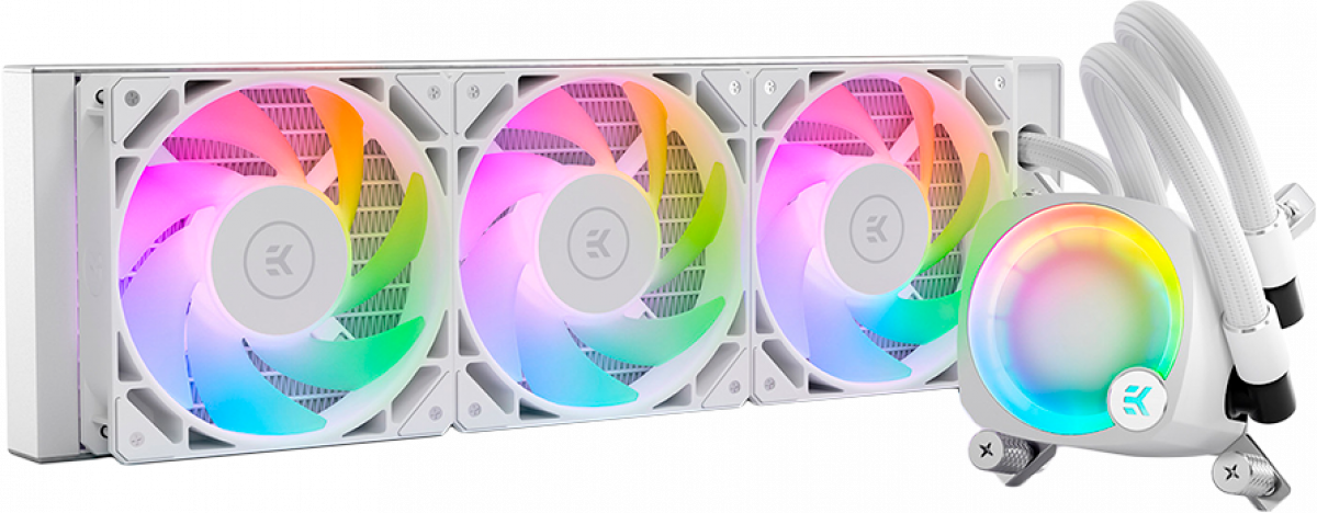 Водно охлаждане EK-Nucleus AIO CR360 Lux D-RGB, 3x 120мм вентилатор. Съвместимост с Intel/AMDна ниска цена с бърза доставка - BestPC.BG