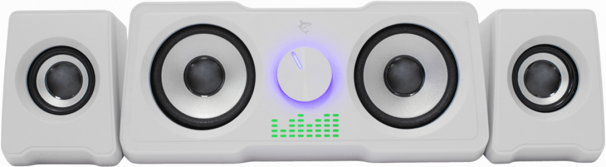 WHITE SHARK GSP-968W :: Тонколони MOOD, 2.2 високоговорител, RGB LEDна ниска цена с бърза доставка - BestPC.BG