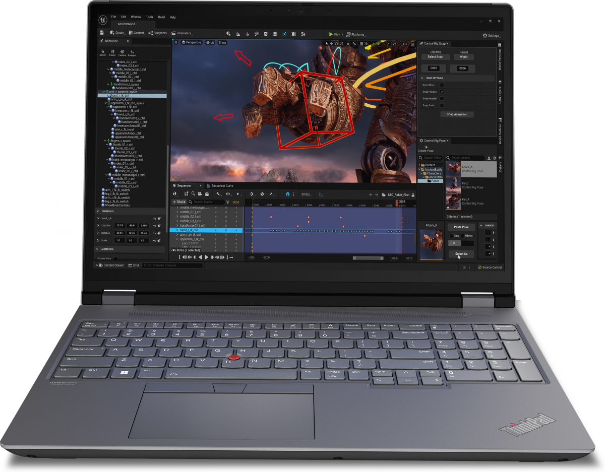 Лаптоп Lenovo ThinkPad P16 G2, Core i9-13980HX, 32GB DDR5, 1TB SSD NVMe, RTX 2000 8GB,16"на ниска цена с бърза доставка - BestPC.BG