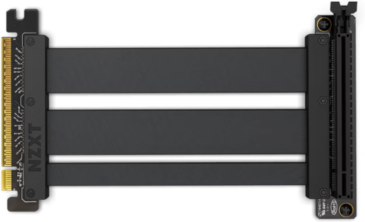 Кабел/адаптер NZXT Riser Cable 220mm PCI-E x16 4.0на ниска цена с бърза доставка - BestPC.BG