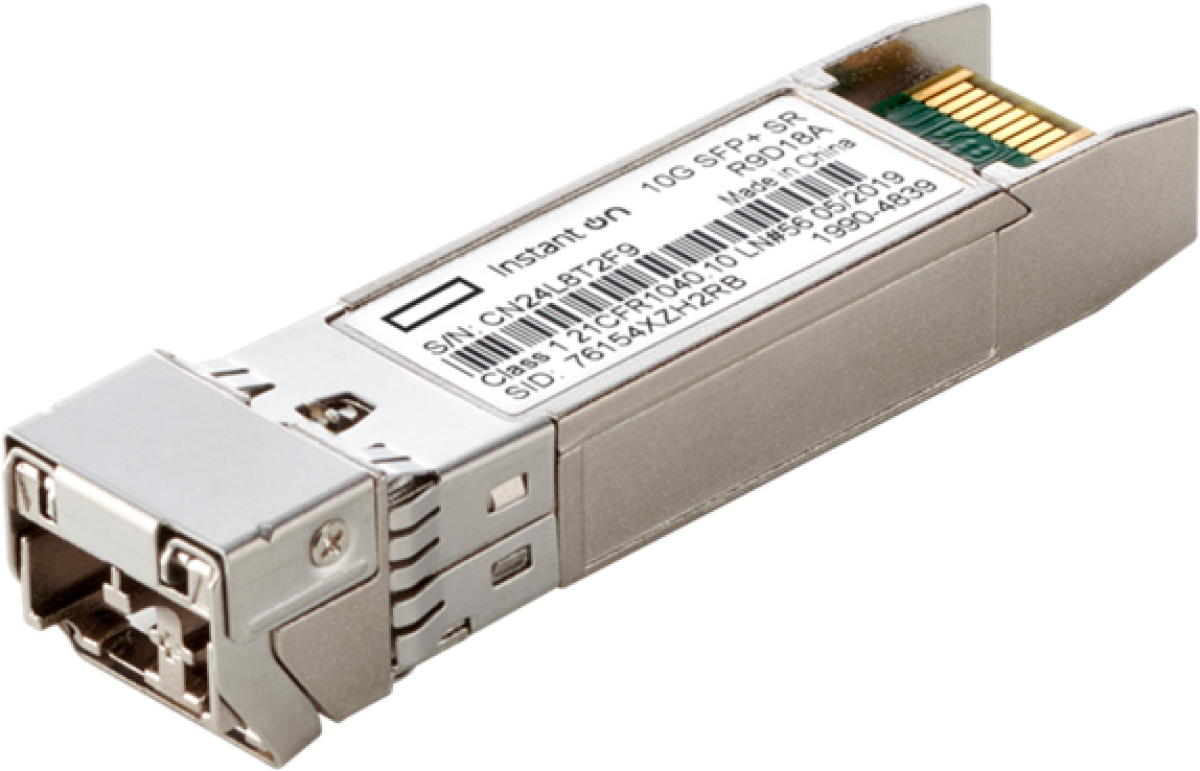 SFP Модул HPE Aruba IOn XCVR 10G SFP+ LC SR 300m MMFна ниска цена с бърза доставка - BestPC.BG