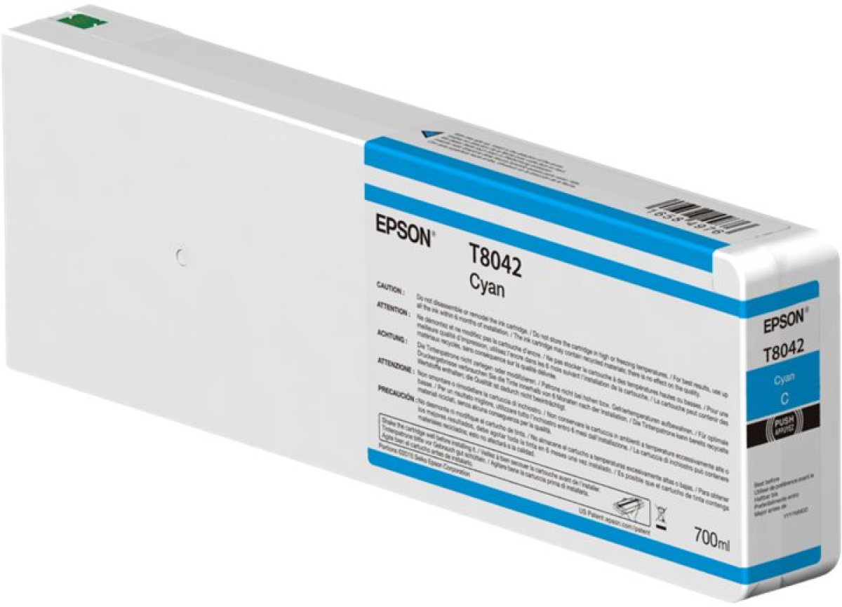 Касета с мастило EPSON Singlepack Cyan T55K200 UltraChrome HDX-HD 700mlна ниска цена с бърза доставка - BestPC.BG