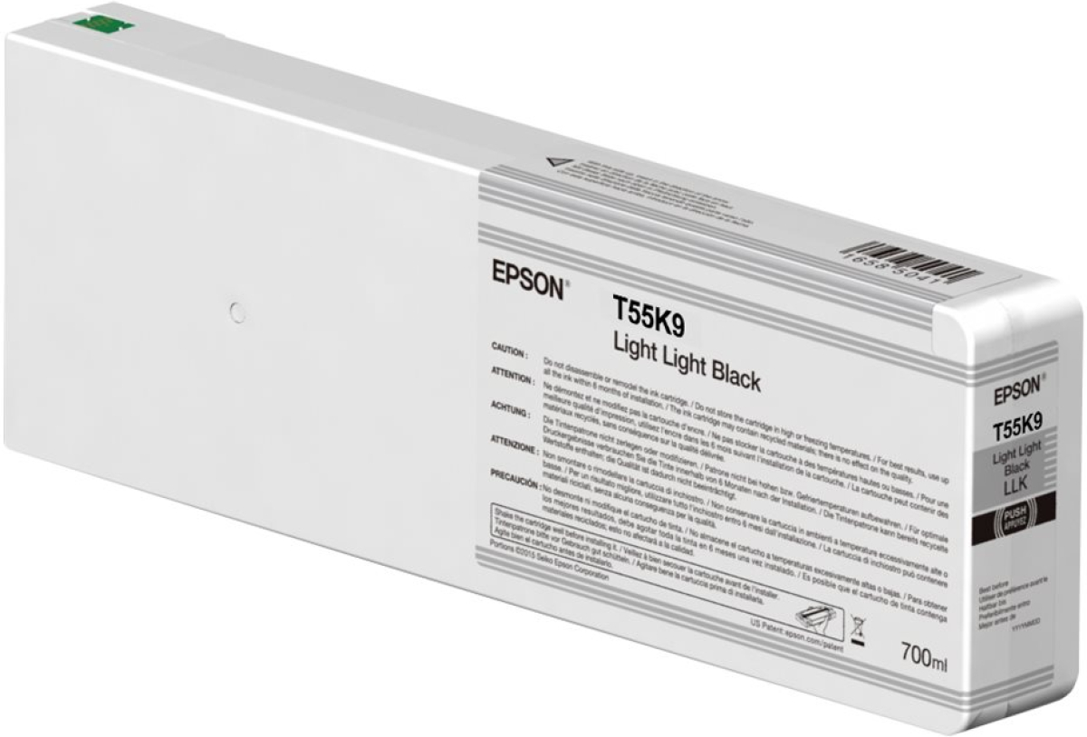 Касета с мастило EPSON 1LB Singlepack Light Light Black T55K900 UltraChromeна ниска цена с бърза доставка - BestPC.BG