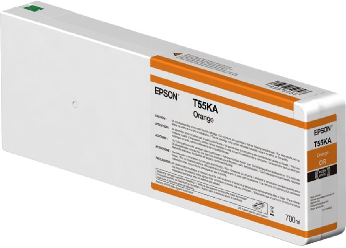 Касета с мастило EPSON 5LB Singlepack Orange T55KA00 UltraChrome HDX-HDна ниска цена с бърза доставка - BestPC.BG