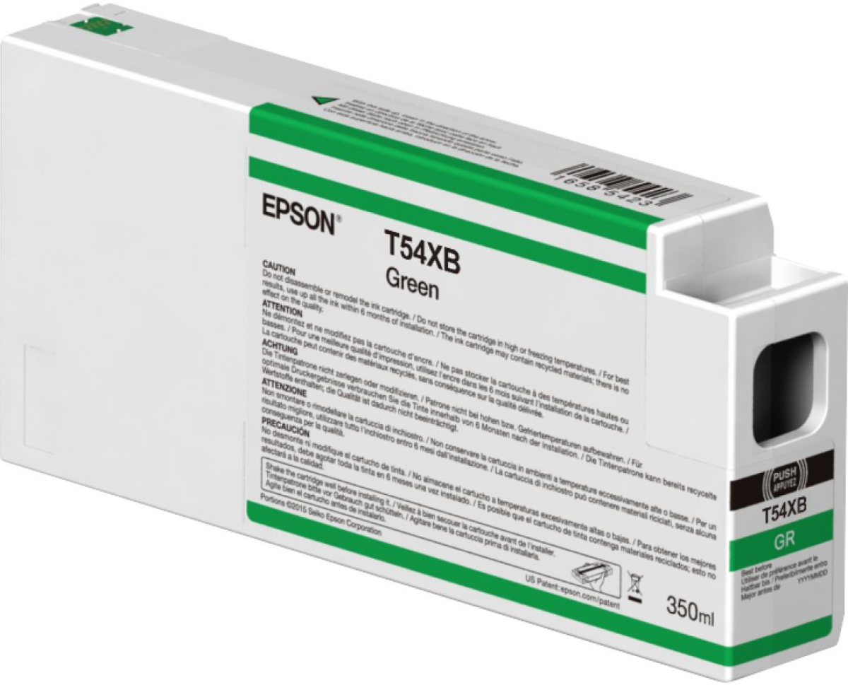 Касета с мастило EPSON Singlepack Green T54XB00 UltraChrome HDX-HD 350mlна ниска цена с бърза доставка - BestPC.BG