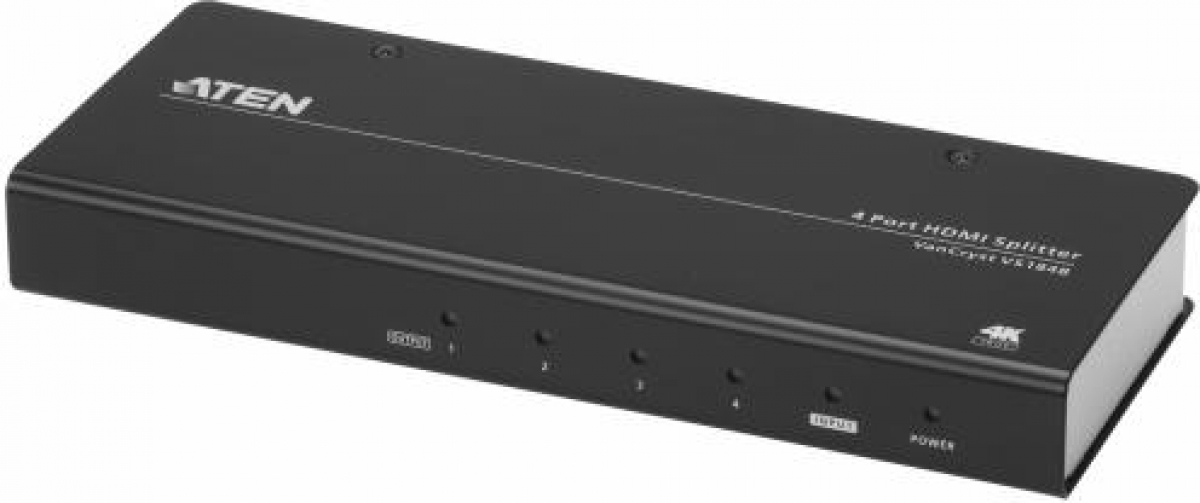 Сплитер ATEN VS184B, 4-Port True 4K HDMI, 15мна ниска цена с бърза доставка - BestPC.BG