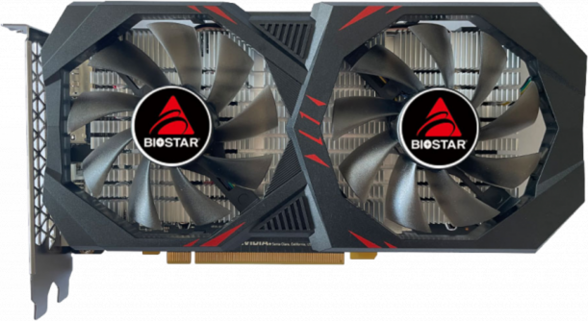 Видеокарта Biostar GeForce GTX 1660Ti, 6GB, GDDR6, 192 bit, DVI, DP, HDMI,на ниска цена с бърза доставка - BestPC.BG