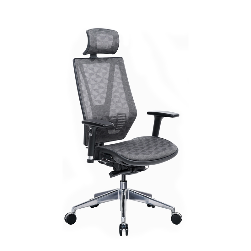 Ергономичен стол RFG TECH@LINE, Multi-function механизъм, до 250 kg, сивна ниска цена с бърза доставка - BestPC.BG