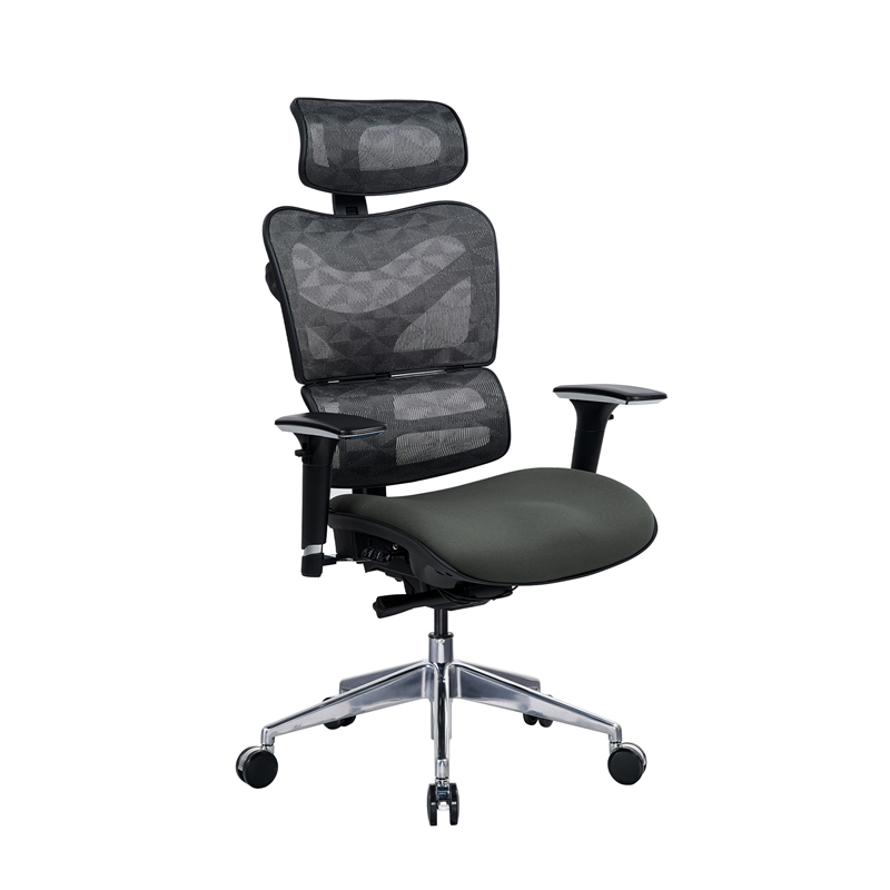 Продукт Ергономичен стол RFG TECH@GAMES, Multi-function механизъм, до 250 kg, сивна ниска цена с бърза доставка - BestPC.BG