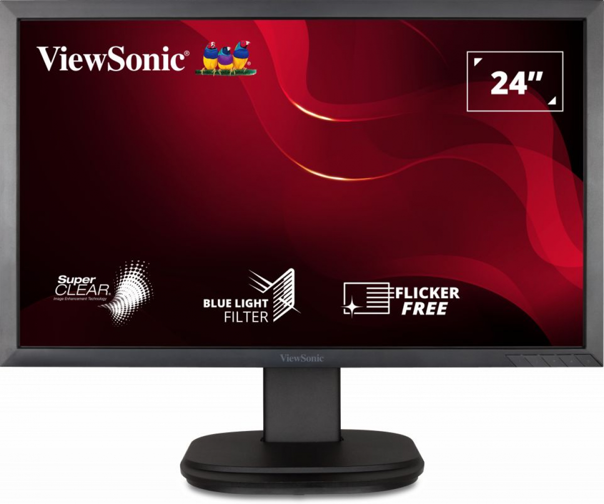 Монитор Viewsonic VG2439SMH-2 24" 1920 x 1080 Full HD, LED, VA, 5ms, 60Hz, VGA, HDMI, DPна ниска цена с бърза доставка - BestPC.BG