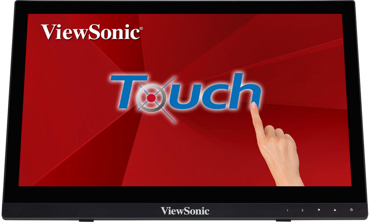 Монитор Viewsonic TD1630-3 16" 1366 x 768 HD Ready, LED, TN, 12ms, 60Hz, VGA, HDMIна ниска цена с бърза доставка - BestPC.BG