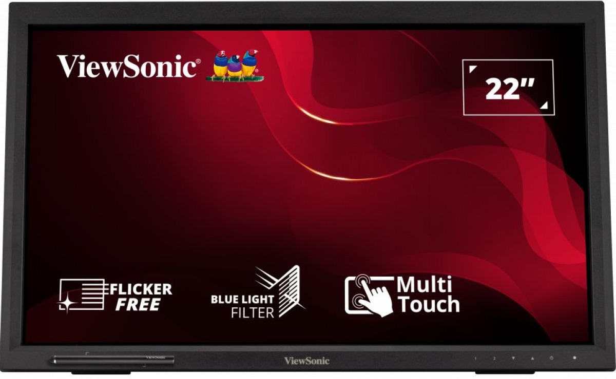 Монитор Viewsonic TD2223 21.5" 1920 x 1080 Full HD, LED, IPS, 5ms, 75Hz, VGA, HDMI, DVI-Dна ниска цена с бърза доставка - BestPC.BG