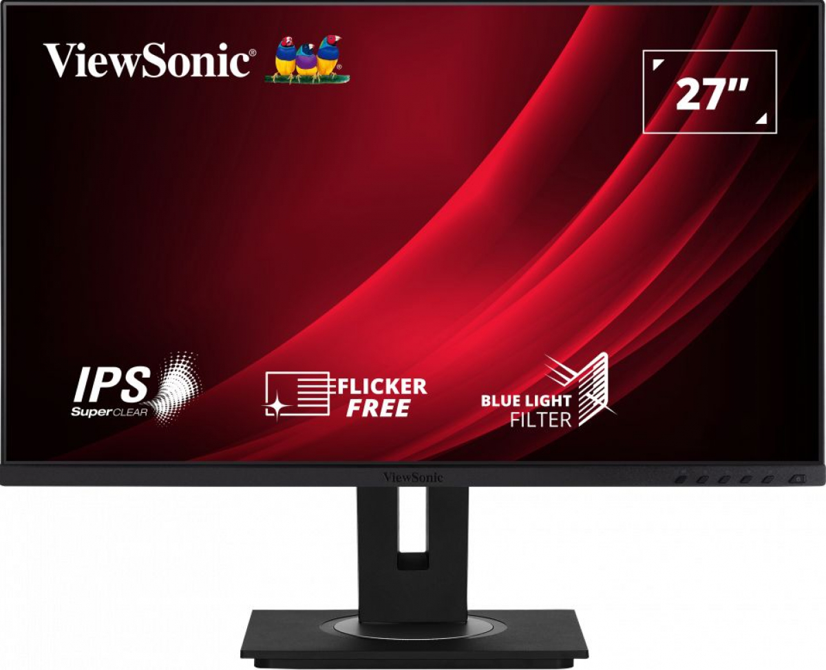 Монитор Viewsonic VG2748A-2 27" 1920 x 1080 Full HD, LED, IPS, 5ms, 60Hz, HDMI, VGA, DPна ниска цена с бърза доставка - BestPC.BG