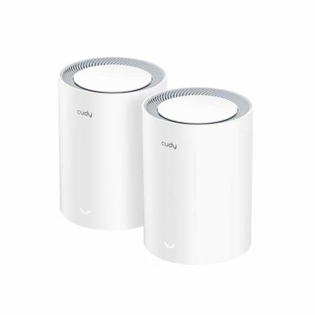 Безжични WiFi Mesh системa Cudy AX1800, 2.4-5 GHz, 574 - 1201 Mbpsна ниска цена с бърза доставка - BestPC.BG