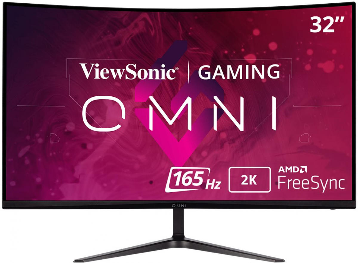 Монитор Viewsonic VX3218C-2K 32" 2560 x 1440 QHD, LED, VA 165Hz, 1ms, 2x HDMI 1.4, DPна ниска цена с бърза доставка - BestPC.BG
