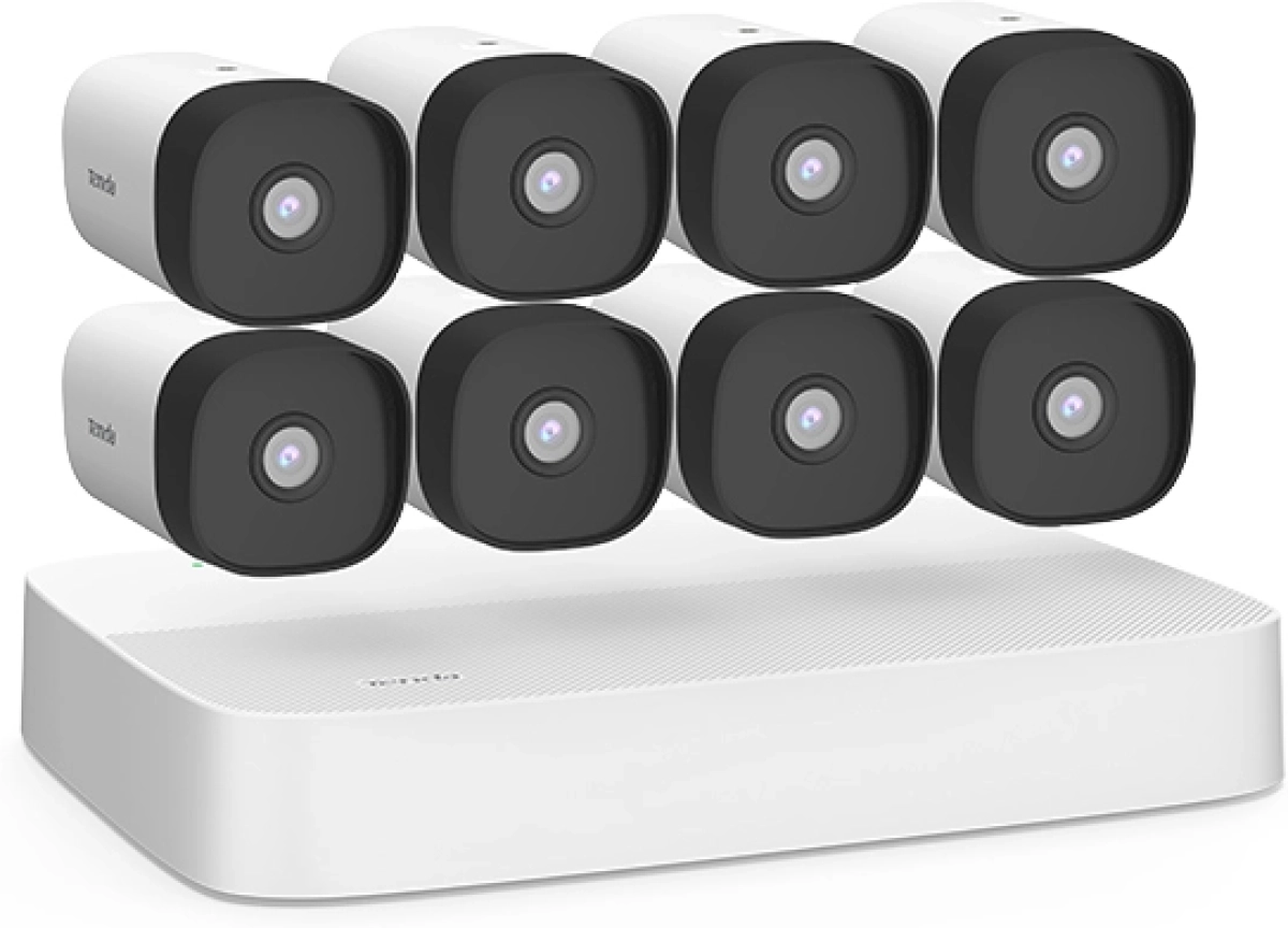 Tenda K8P-4TR комплект за видеонаблюдение, 8-канален NVR + 8 камерина ниска цена с бърза доставка - BestPC.BG