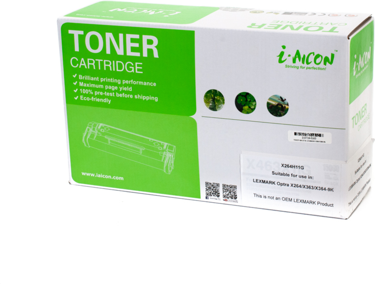 Тонер касета X264H11G за Lexmark X264/X363/X364 (9К)на ниска цена с бърза доставка - BestPC.BG