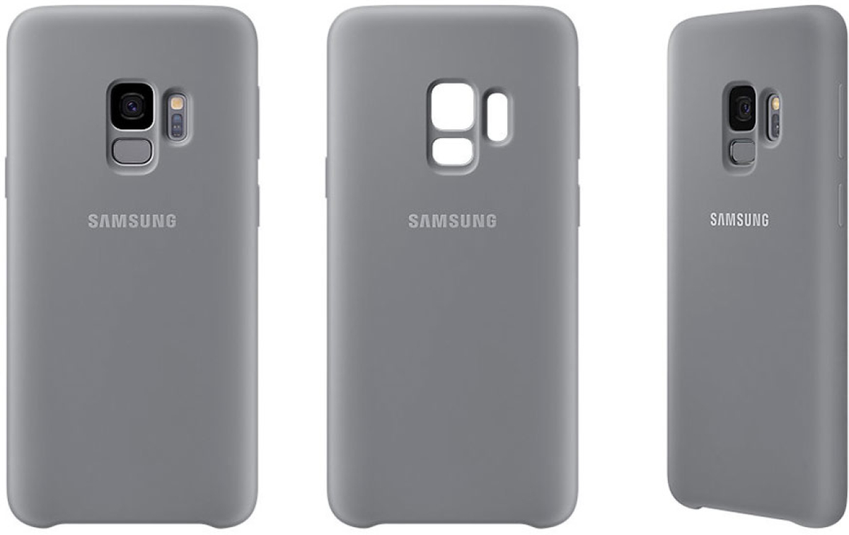 Калъф за смартфон Samsung Galaxy S9 Silicone Cover Grey - калъф/протекторна ниска цена с бърза доставка - BestPC.BG