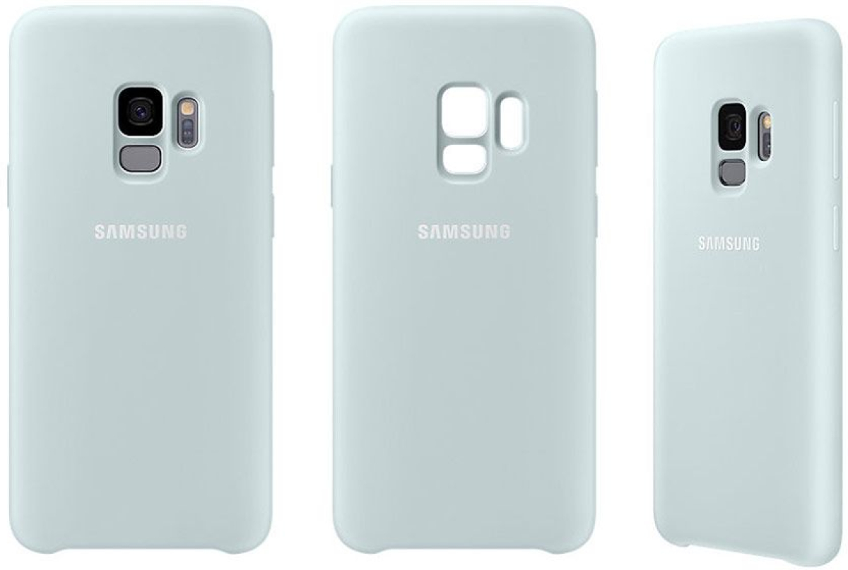 Калъф за смартфон Samsung Galaxy S9 Silicone Cover Blue - калъф/протекторна ниска цена с бърза доставка - BestPC.BG