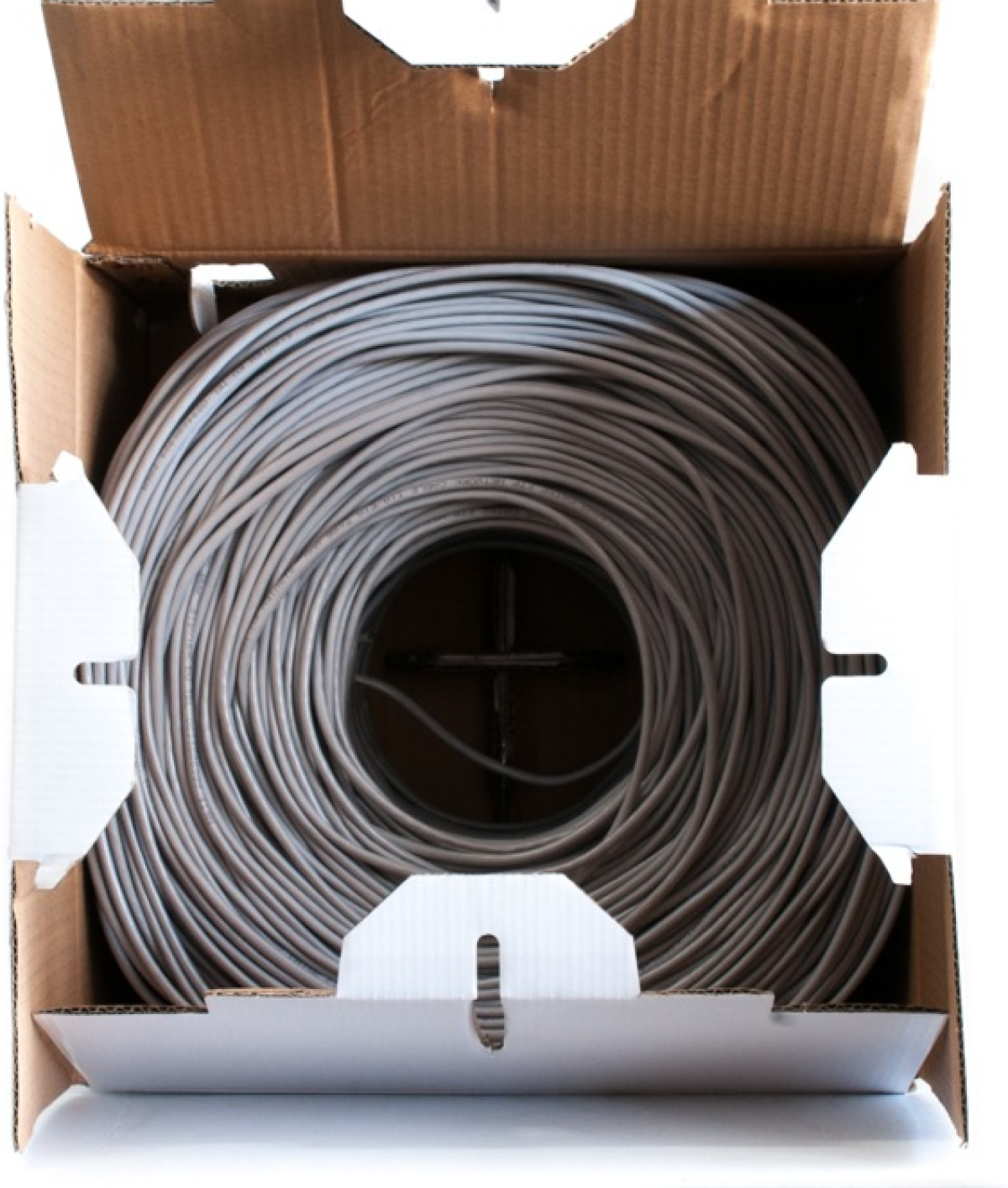 Инсталационен LAN кабел  FTP CAT5e 4x2x0.50mm помеднен(CCA) 305м. кашонна ниска цена с бърза доставка - BestPC.BG