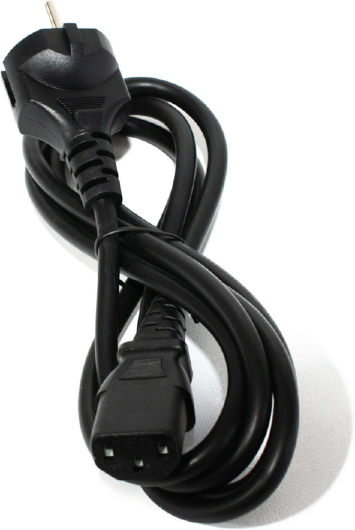 Захранващ кабел 220V CEE 7/7 - C13 Новна ниска цена с бърза доставка - BestPC.BG