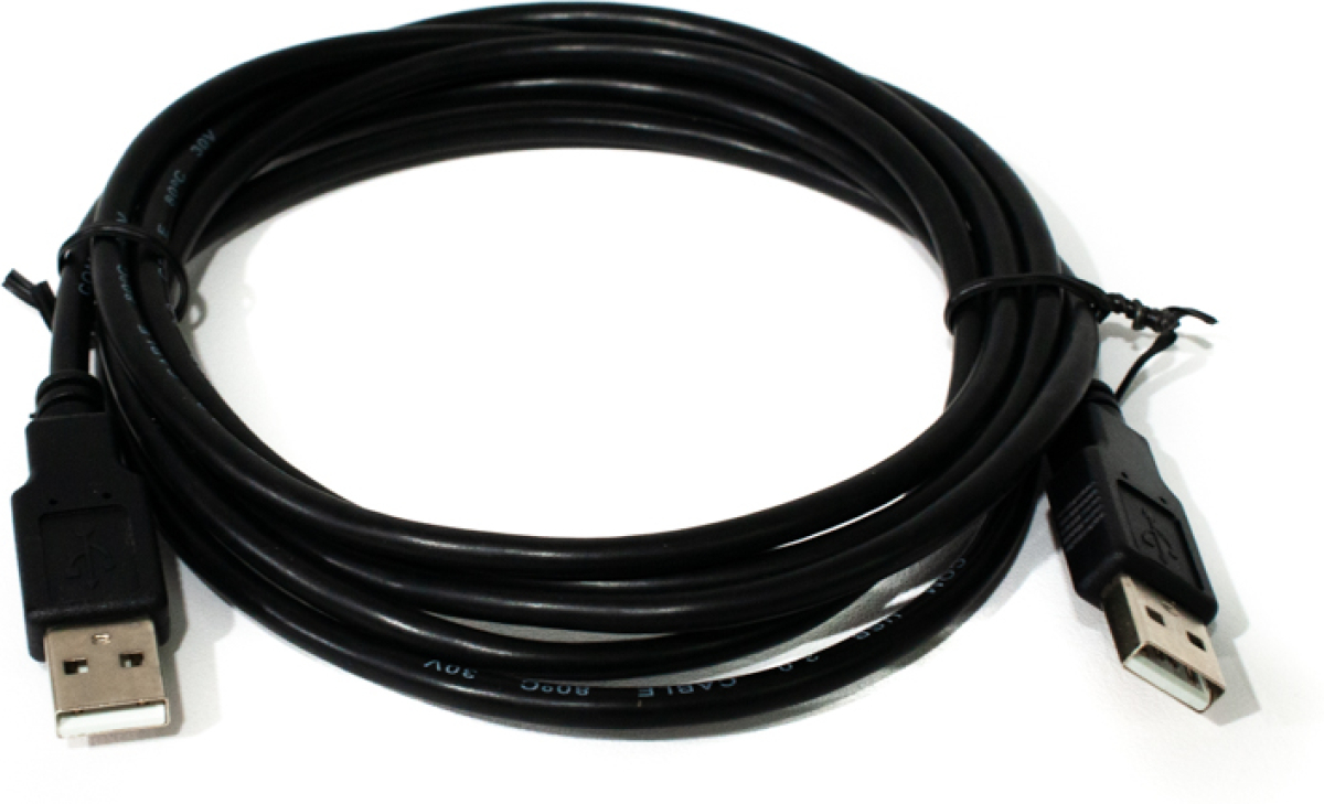 Кабел USB А-М / А-M 2.0mна ниска цена с бърза доставка - BestPC.BG