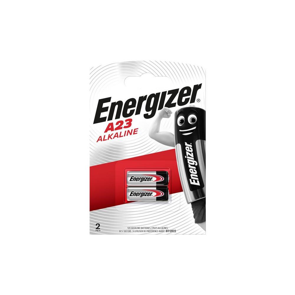 Алкална батерия ENERGIZER А23 LR23, 12V, За аларми, 2бр. блистер -цена за 2 батерии-на ниска цена с бърза доставка - BestPC.BG