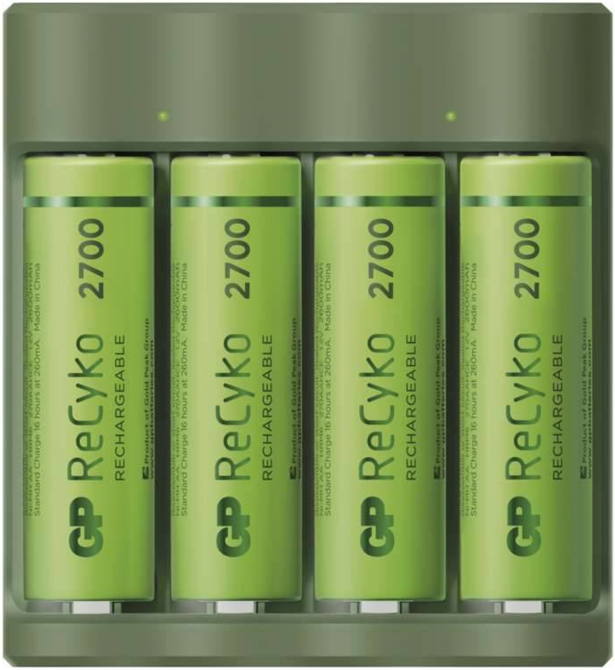 Продукт Зарядно у-во GP BATTERIES B421  270AAHCE-EB4+4 AA NiMH 2700mAhна ниска цена с бърза доставка - BestPC.BG