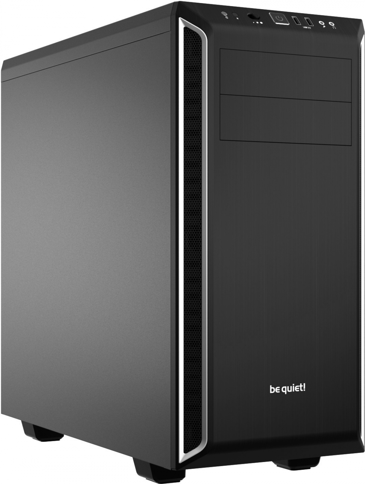 Кутия be quiet PURE BASE 600, ATX, Middle Tower, Черен - Сребристна ниска цена с бърза доставка - BestPC.BG