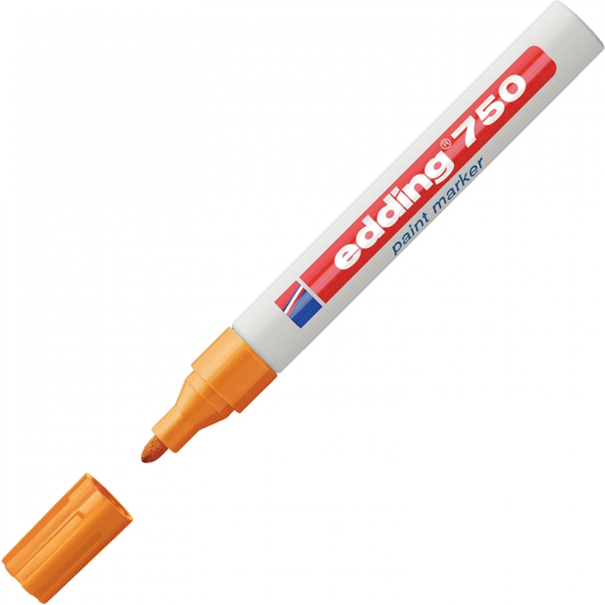 Edding Перманентен маркер 750, оранжевна ниска цена с бърза доставка - BestPC.BG