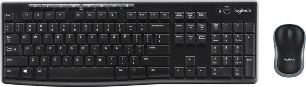 Logitech MK370 комплект клавиатура с мишка, безжичнина ниска цена с бърза доставка - BestPC.BG