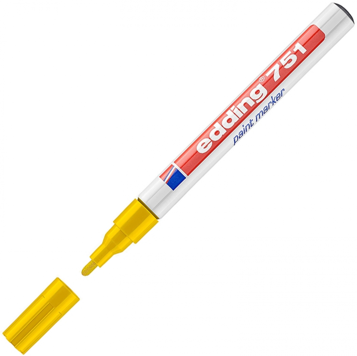 Edding Перманентен маркер 751, жълтна ниска цена с бърза доставка - BestPC.BG