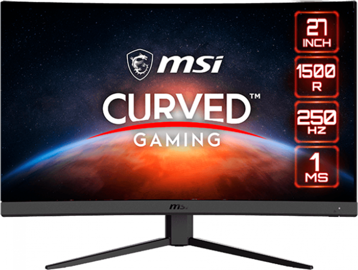 Монитор MSI G27C4X 27" 1920x1080 - Full HD, LED, VA, 1ms, 250Hz, 2x HDMI Type A, Display Portна ниска цена с бърза доставка - BestPC.BG