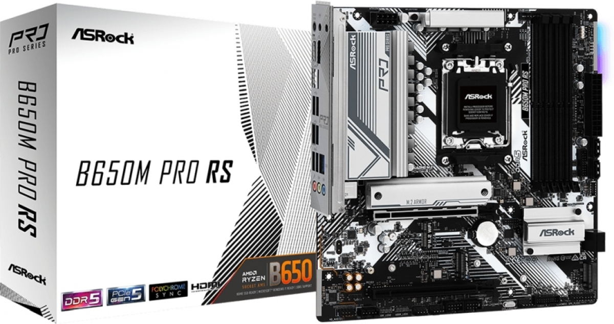 Дънна платка Asrock B650M Pro RSна ниска цена с бърза доставка - BestPC.BG
