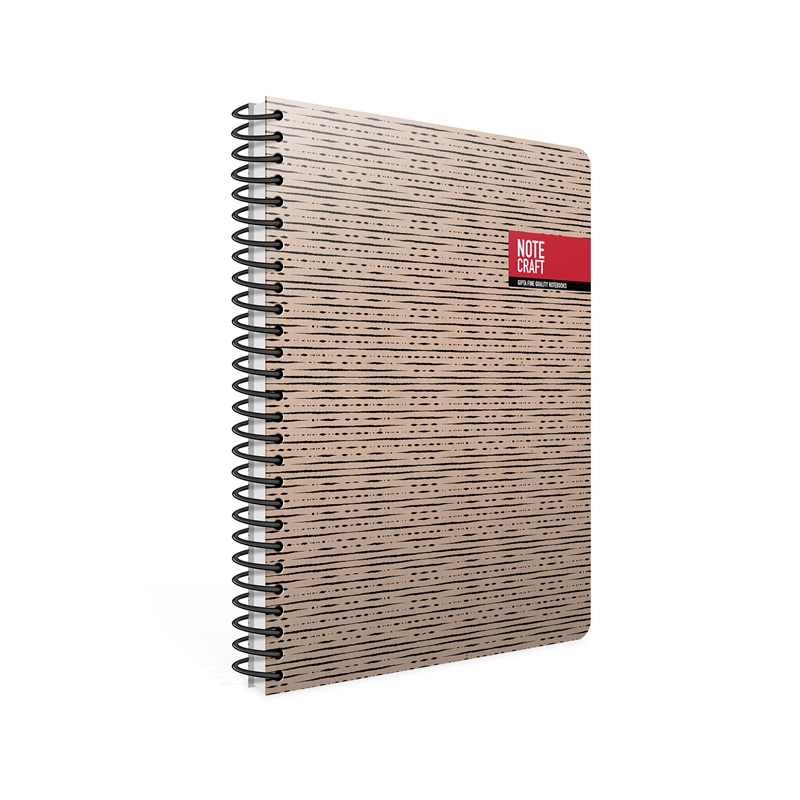 Gipta Тетрадка Notecraft, кремава хартия, широки редове, твърда корицана ниска цена с бърза доставка - BestPC.BG