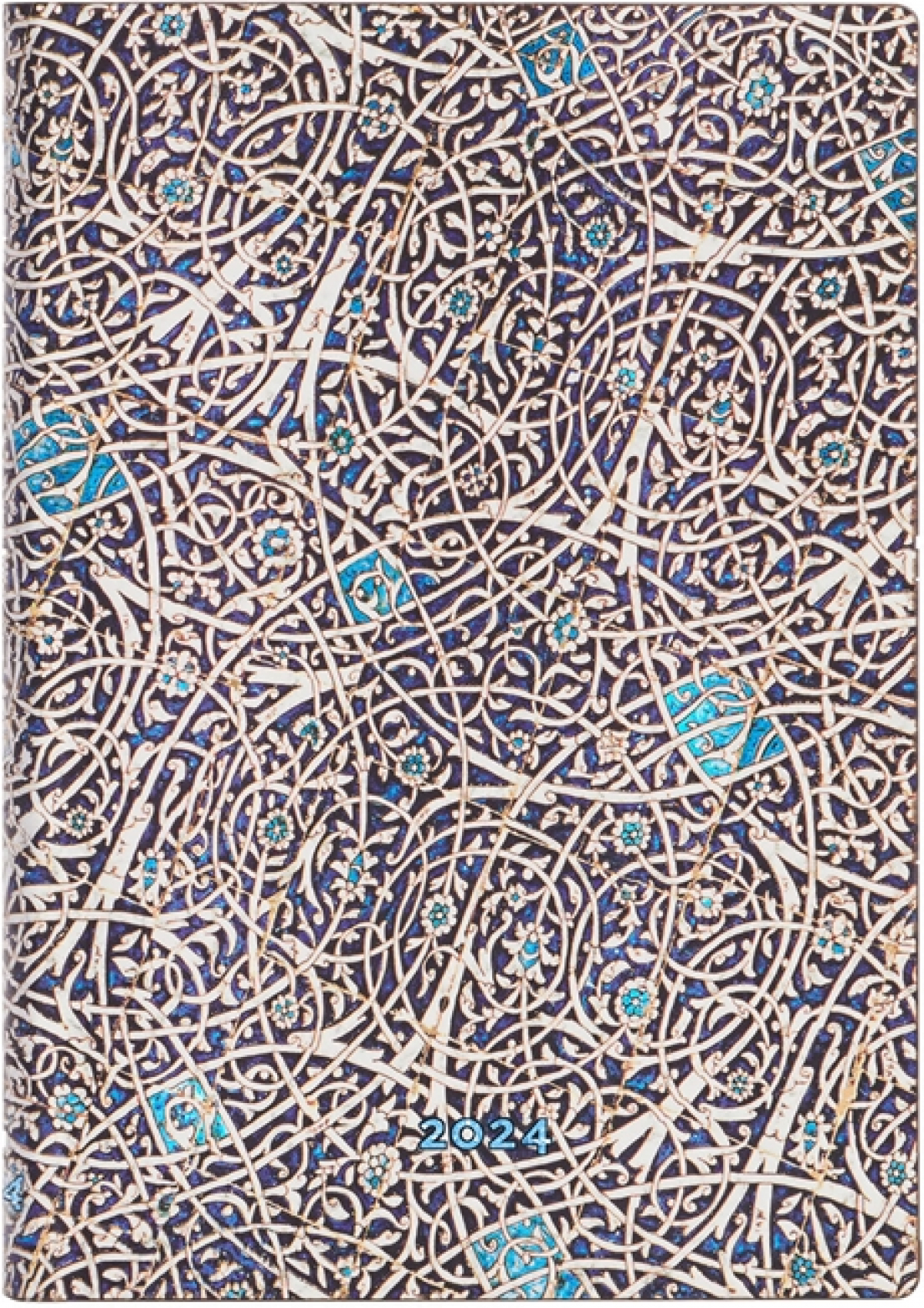 Paperblanks Планер Granada Turquoise, Midi, вертикален, твърда корица, 80 листана ниска цена с бърза доставка - BestPC.BG