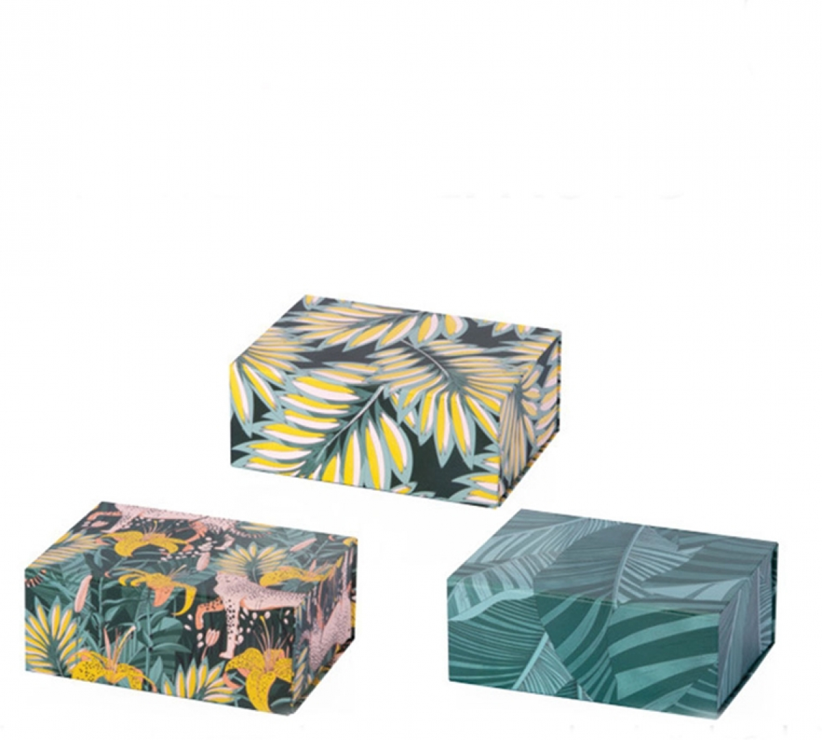 Продукт Gipta Подаръчна кутия Tropical, сгъваема, 115 x 160 x 65 mm, асортина ниска цена с бърза доставка - BestPC.BG