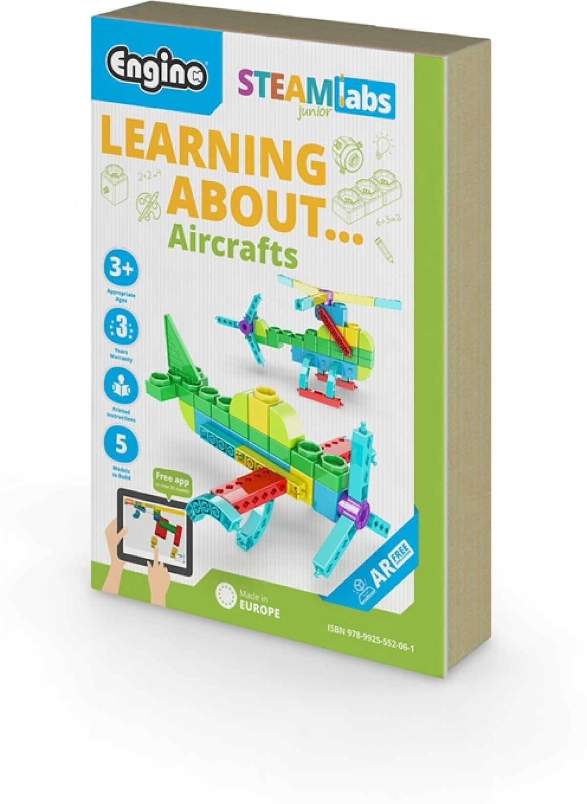 Engino Конструктор Steamlabs Junior - Научи за самолетитена ниска цена с бърза доставка - BestPC.BG