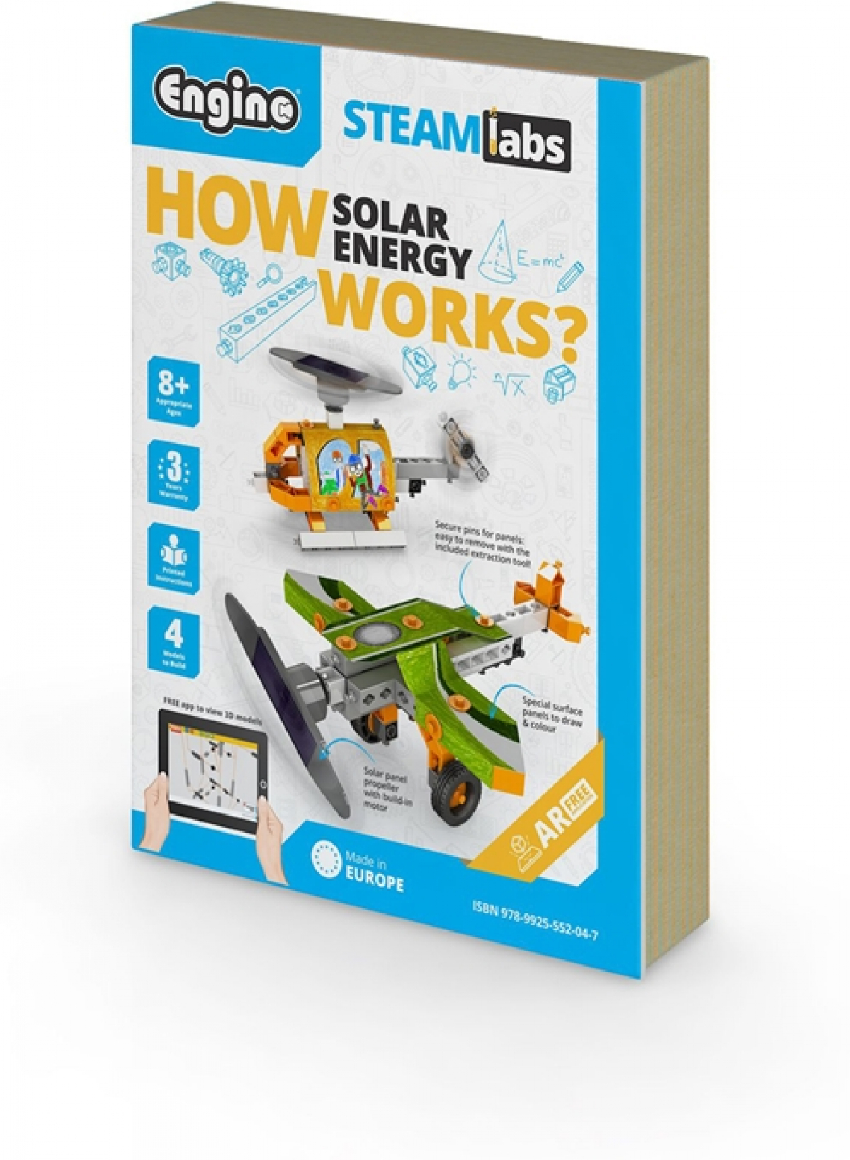 Продукт Engino Конструктор Steamlabs - Как работи слънчевата енергияна ниска цена с бърза доставка - BestPC.BG