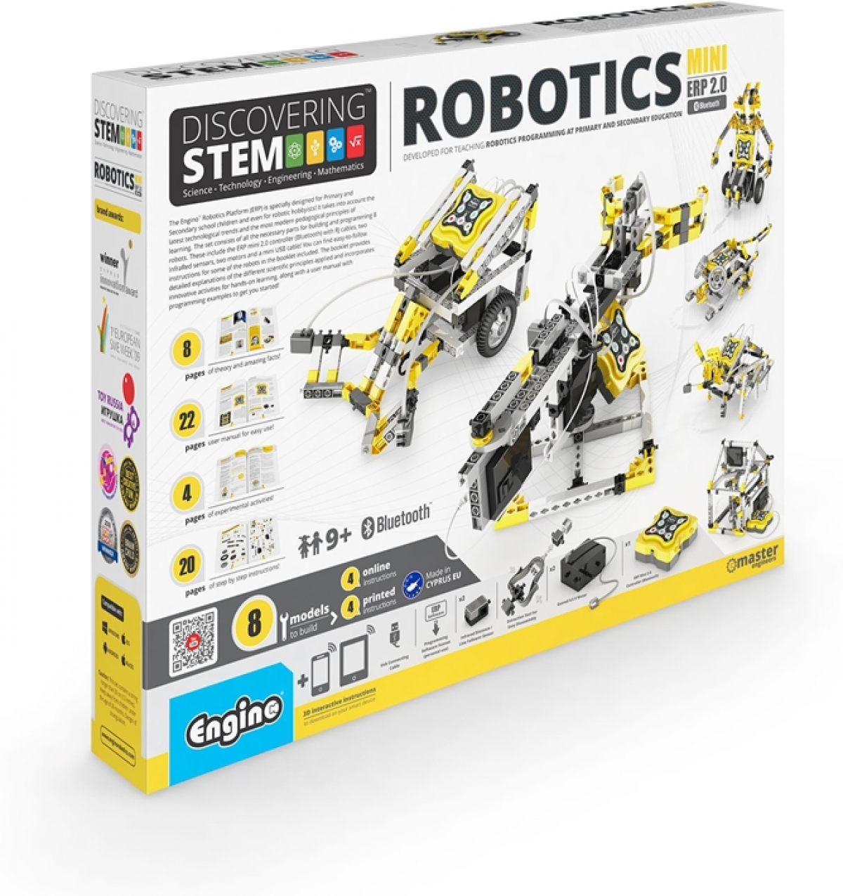 Engino Конструктор Discovering ERP Mini - Роботика, V1, ENна ниска цена с бърза доставка - BestPC.BG